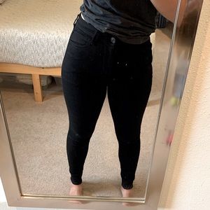 American Eagle Curvy High Rise Jegging Black